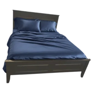 Shasha Single Bed 90X190 3'' Bed — Ash