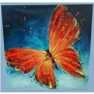 CANVAS PAINTING 100X100CM MJ