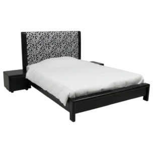 DOUBLE BED 5" WITH 2 NIGHT STAND BBT-6074 217x160cm + 2 nightstan 51x46cm bedroom