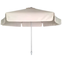 ROUND ALUMINIUM PUSH UP UMBRELLA 2.20m