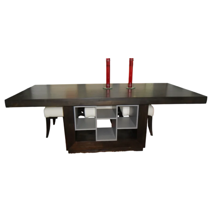 DINING TABLE 200X100X78 LEXUS ECACIA & GREY