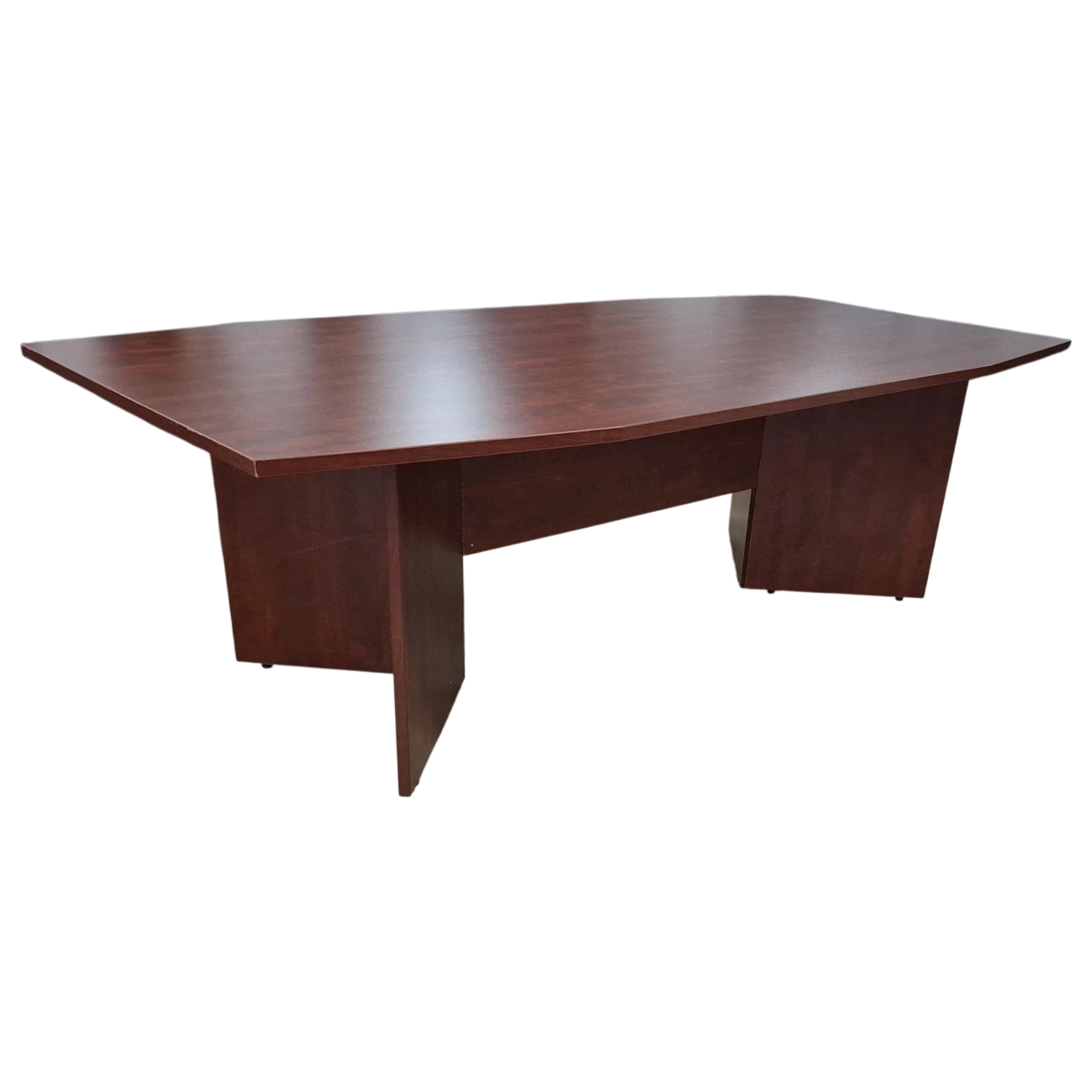 011179033019-ZP-CF6204_Dark Cherry CONFERENCE DESK - TABLE 240x120(100)xH75cm. COLOR DARK CHERRY