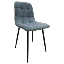 Celina Dining Chair — Velvet — Grey- W55xD45xH87.5 (SH50)cm