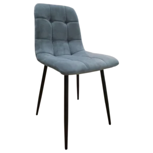 Celina Dining Chair — Velvet — Grey- W55xD45xH87.5 (SH50)cm