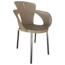OutDoor - Naomi Chair — Metal and Plastic — 58(L) x 42(D) x 79(H) cm