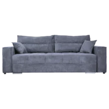Artic 3-Seater Sofabed - anthracite - Fabric - L234xD100xH88cm (146x190cm)