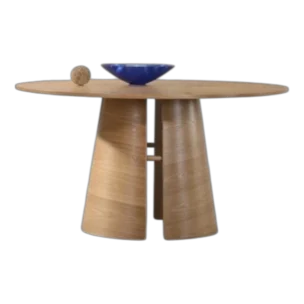 Round Dining TABLE DIA120xH75cm Wood