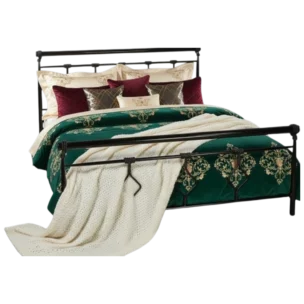 DENVER Double Bed — Metal, Wood - Anthracit - 171x215xH121cm