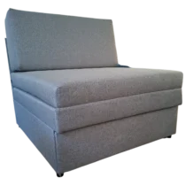 Rainbow SofaBed — Grey - Fabric - L87xW97xH47/88cm