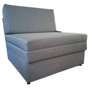 Rainbow SofaBed — Grey - Fabric - L87xW97xH47/88cm