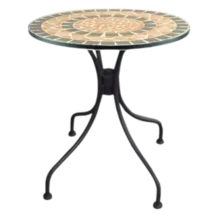 CERAMIC MOSAIC TABLE ROUND 60cm