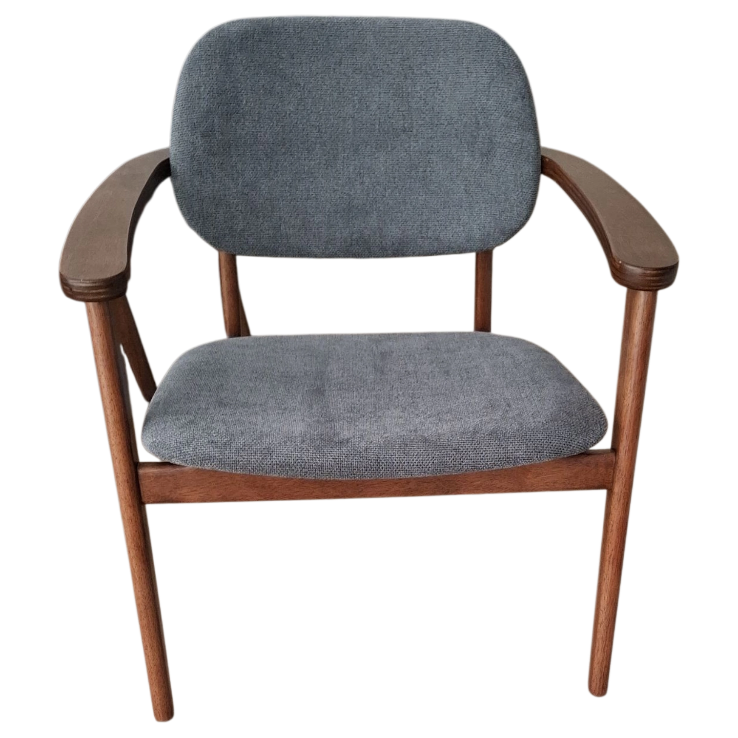 012034039050_TMH-631-2_Charcoal_Grey (3) LOUNGE CHAIR Armchair W65.5xD59xH72.5cm Livingroom Indoor Grey