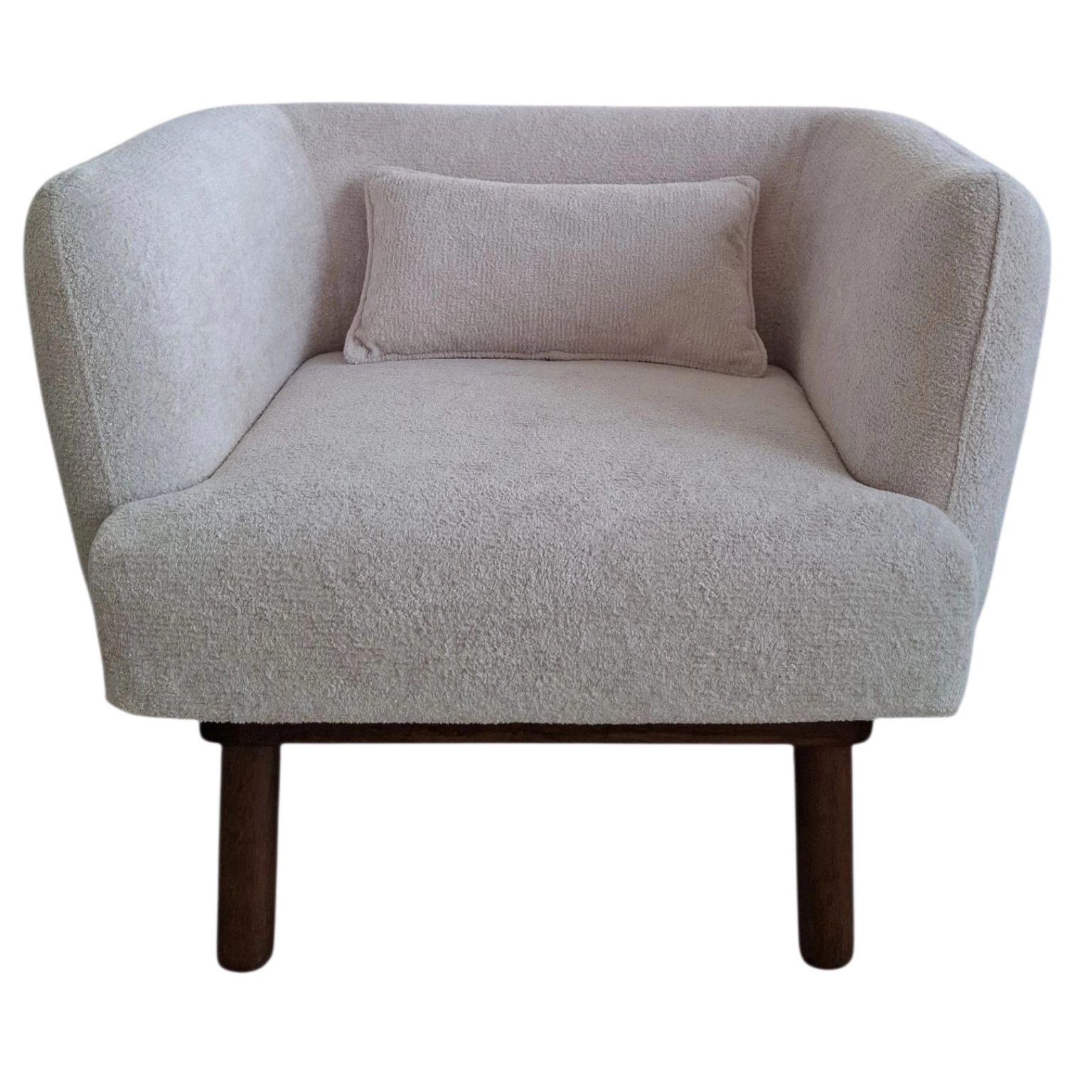 012034041002_TMH-670-1 (3) SOFA 1-SEAT W94xD80xH71cm White Indoor Livingroom