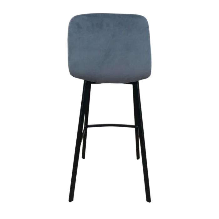 BarStool - Victoria - Velvet - Grey- W47.5xD50xH98(SH73)cm