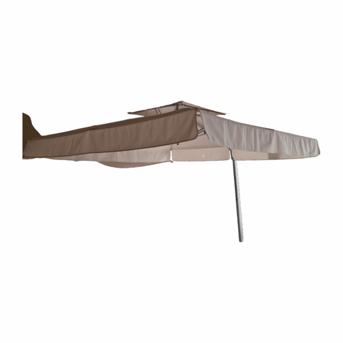Capri Side Pole Umbrella - polyester canopy- aluminium - 2.5x2.5