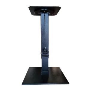 CAST IRON BAR TABLE Base HEIGHT ADJUSTABLE FOLDING 45x45xH72/110cm