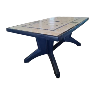 ZEUS SIENNA PLASTIC TABLE 95X175 CM