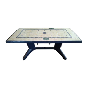 ZEUS SIENNA PLASTIC TABLE 95X175 CM
