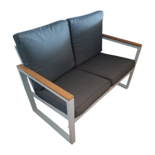 NAPOLITANO Aluminum Sofa Set - Plastic