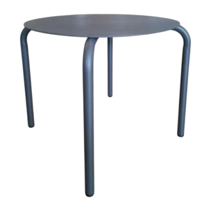 Round OutDoor Side Table - Milo -Aluminium - Dark Grey - 62.5xH41.5cm