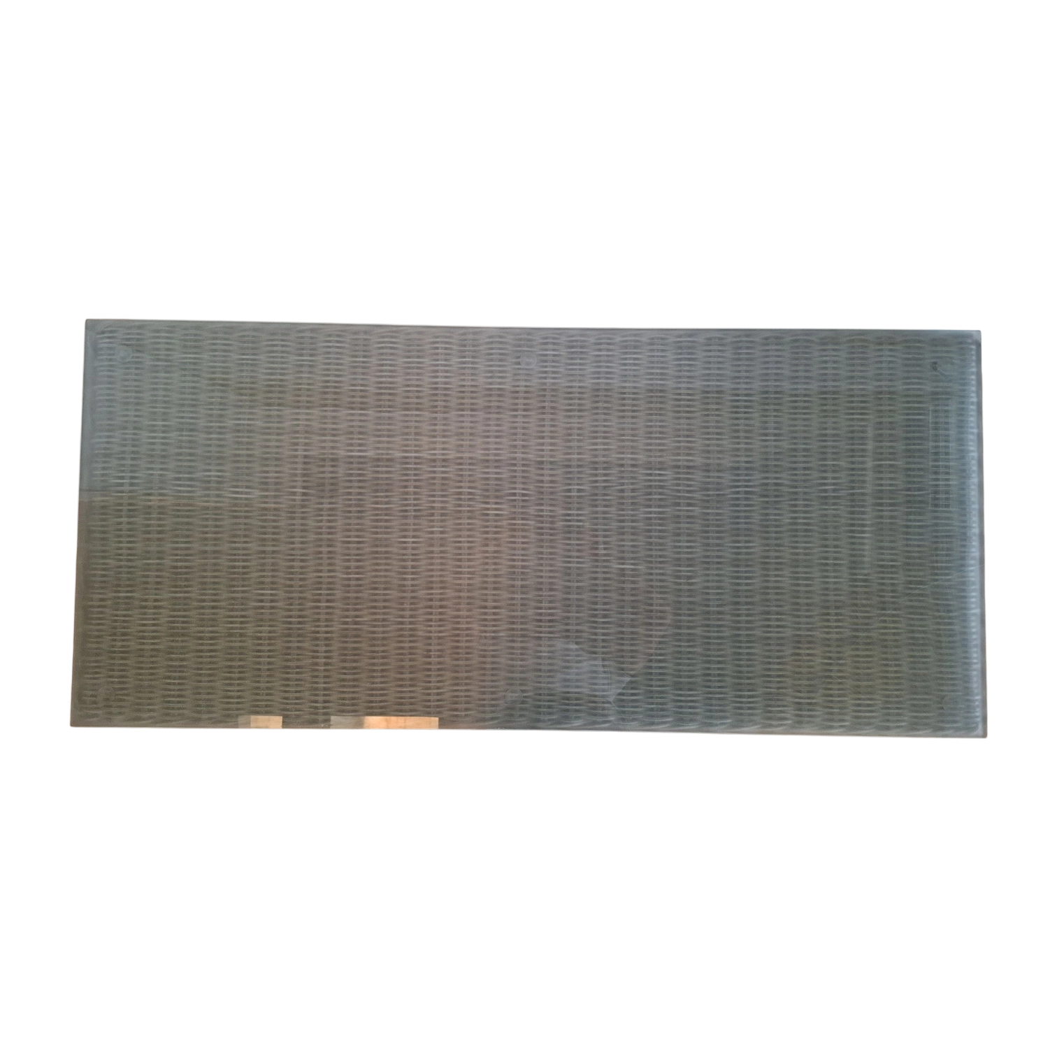 001196037021_FY-YA3738T 3 Barbados CT — Aluminum, Glass, Wicker — 151(L) x 68(D) x 48(H) cm