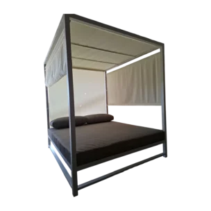 ALUMINIUM DOUBLE DAYBED L170xD196xH200cm