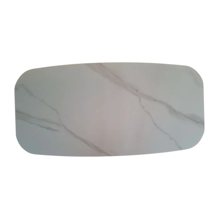 Coffeee Table - White - Candon - Stone