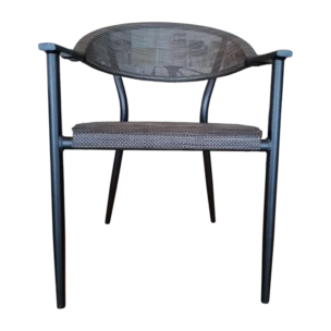 ALUMINIUM TEXTLINE ARMCHAIR OUTDOOR