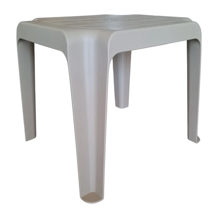 Out Dooor side table - Plastic-Marbelha - beige