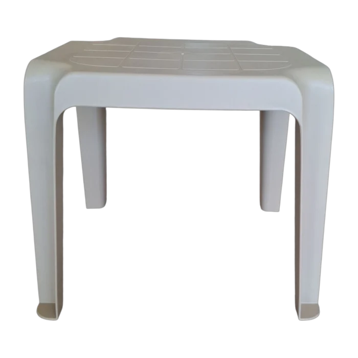 Out Dooor side table - Plastic-Marbelha - beige