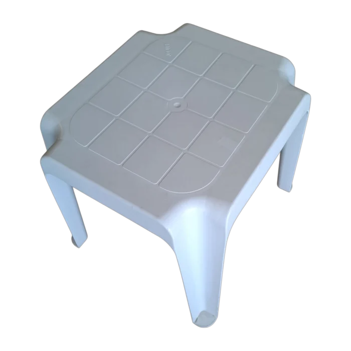 Out Dooor side table - Plastic-Marbelha - White