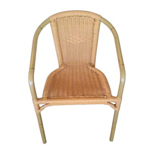 ALUMINIUM CHAIR ROUND RATTAN AL-510