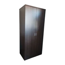 Wardrobe - Melamine - Walnut Grey - W90xD60xH200cm