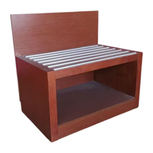 Luggage Stand - Bristol - Wood- Walnut - 80x52xH45/75 cm