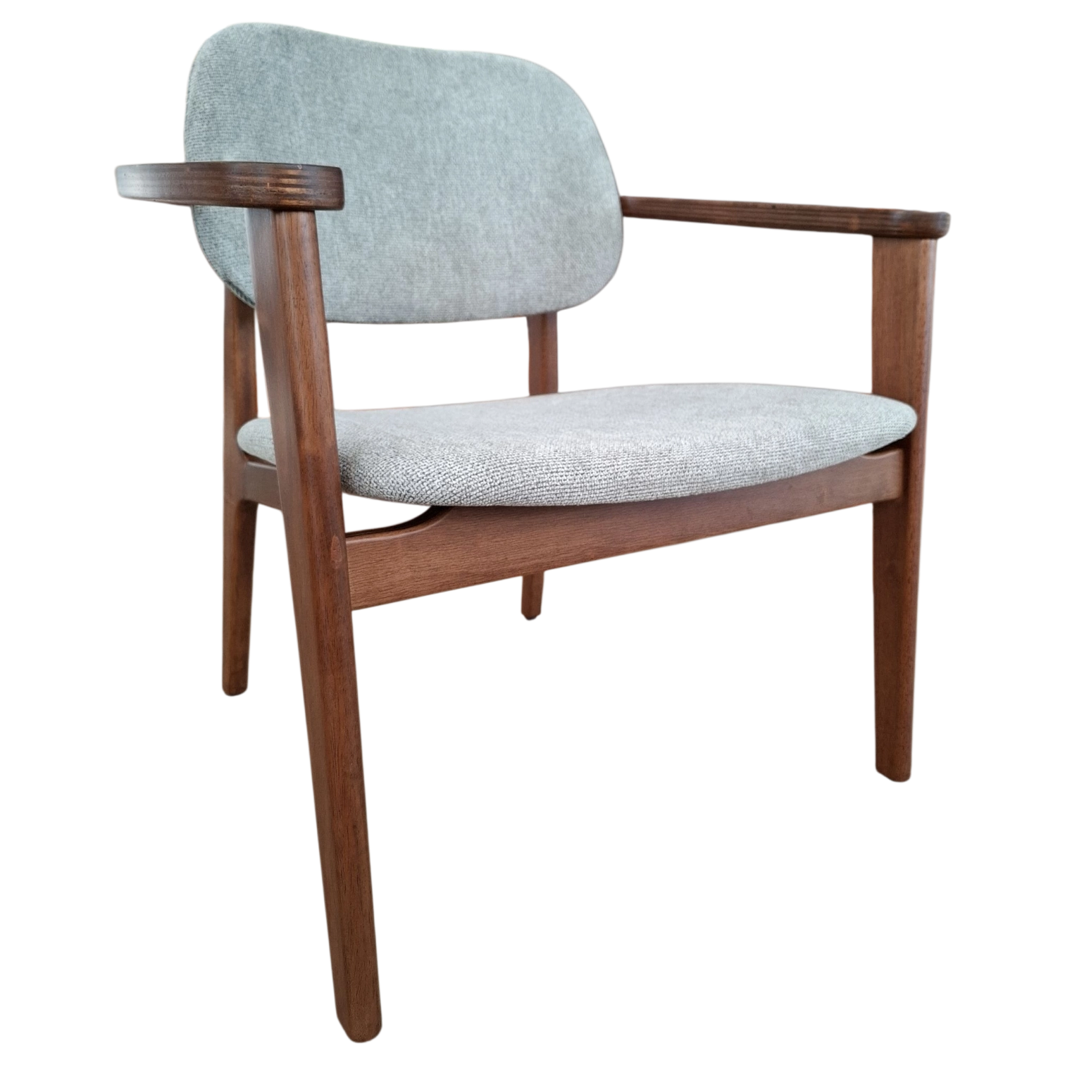 012034039050_TMH-631-2_Koala_Grey LOUNGE CHAIR Armchair W65.5xD59xH72.5cm Livingroom Indoor Grey