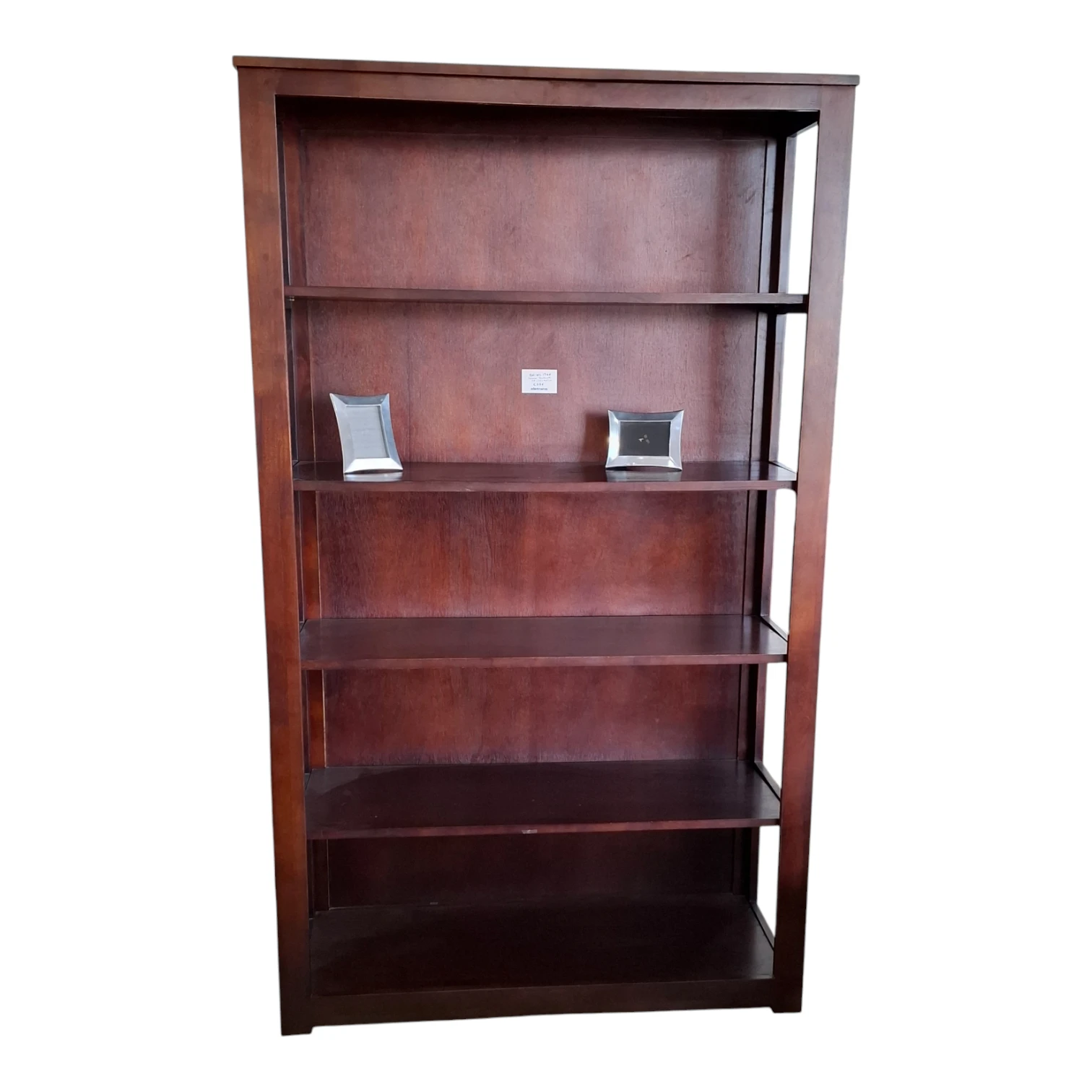 012158005002_AW-WL1740 2-Wenge-122x46x207 VERONA BOOKCASE CAPPUCHINO 122X46X207