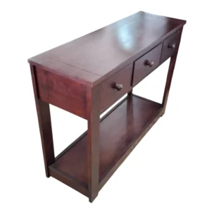 VERONA DRESSING TABLE 110X36X83 CAPPUCHINO/WALNUT