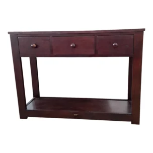 VERONA DRESSING TABLE 110X36X83 CAPPUCHINO/WALNUT