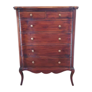 Chest of Drower - Vesailles - Solid Wood - Walnut