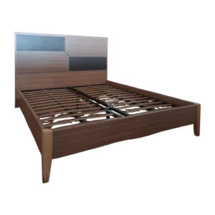 QUEEN SIZE BED - COVENTRY - melamine - Oak - 160x200cm