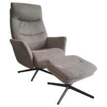 ARMCHAIR RECLINER WITH FOOTSTOOL