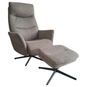 ARMCHAIR RECLINER WITH FOOTSTOOL