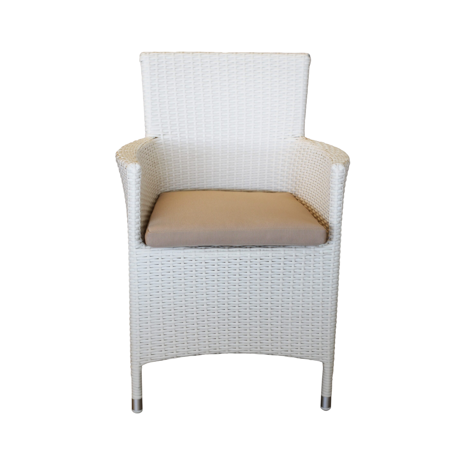 1043037017_1872-ALICE-scaled Alice 2 Armchair — Aluminum, Wicker - White - L57xD58xH85cm