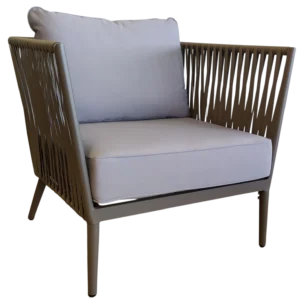 Outdoor Daloa 1 Sofa — Wicker — brown— 83(W) x 78(D) x 72(H) cm