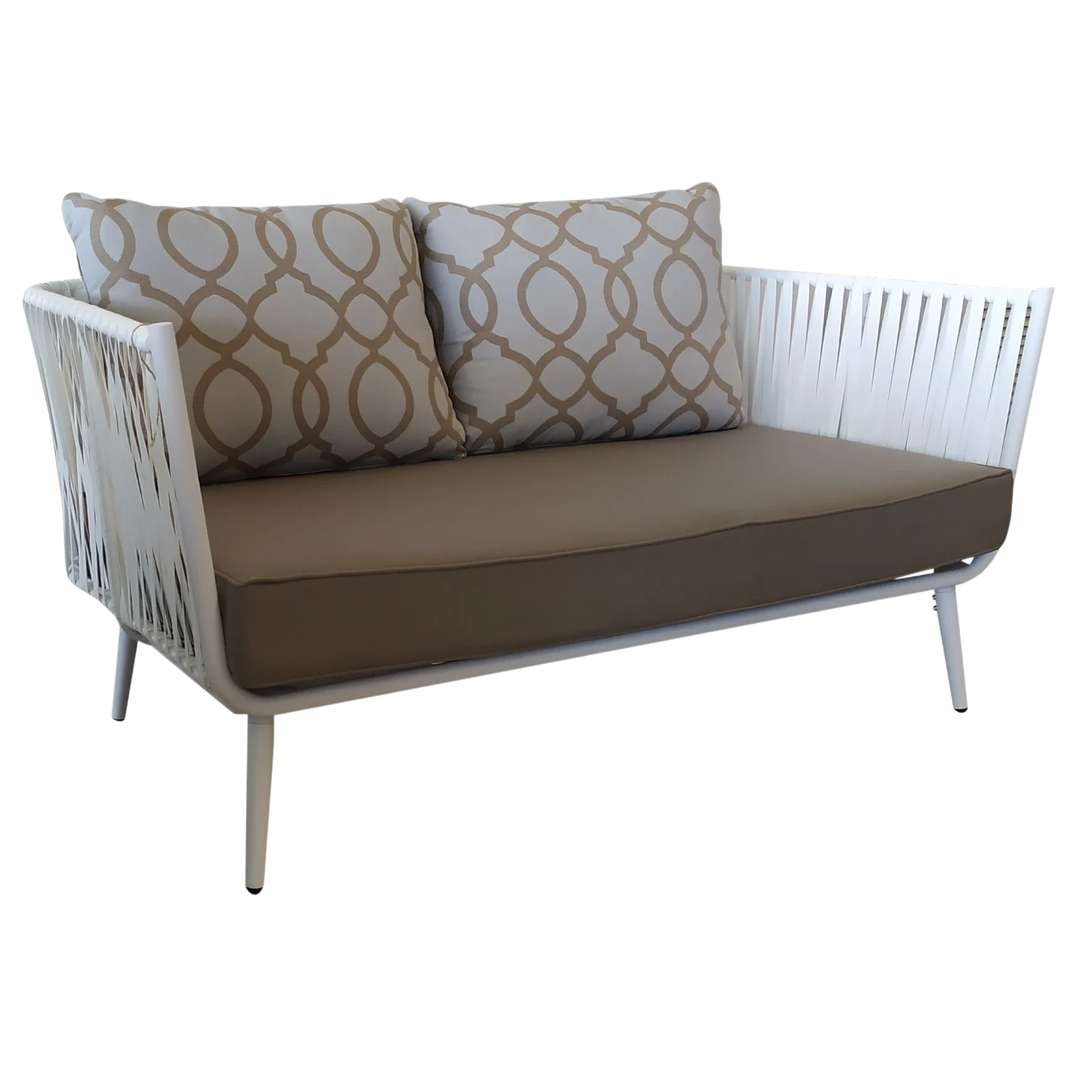 1043037120_2133-MALAGA-2 Malaga 2 Sofa — Wicker — White — 150(W) x 78(D) x 70(H) cm