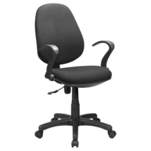 Qzy-M1Rp Office Chair — Fabric - Black
