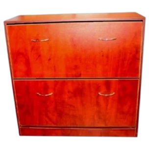 SHOE CABINET 86X35X84CM CHERRY