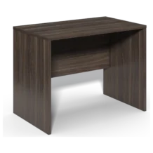 Office Desk - Brixton Desk 160 - Walnut Melamine - 100xD80xH75cm