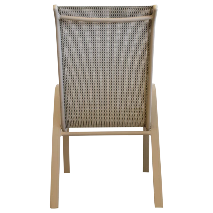Lima Chair — Aluminum — Beige - TEXTLINE