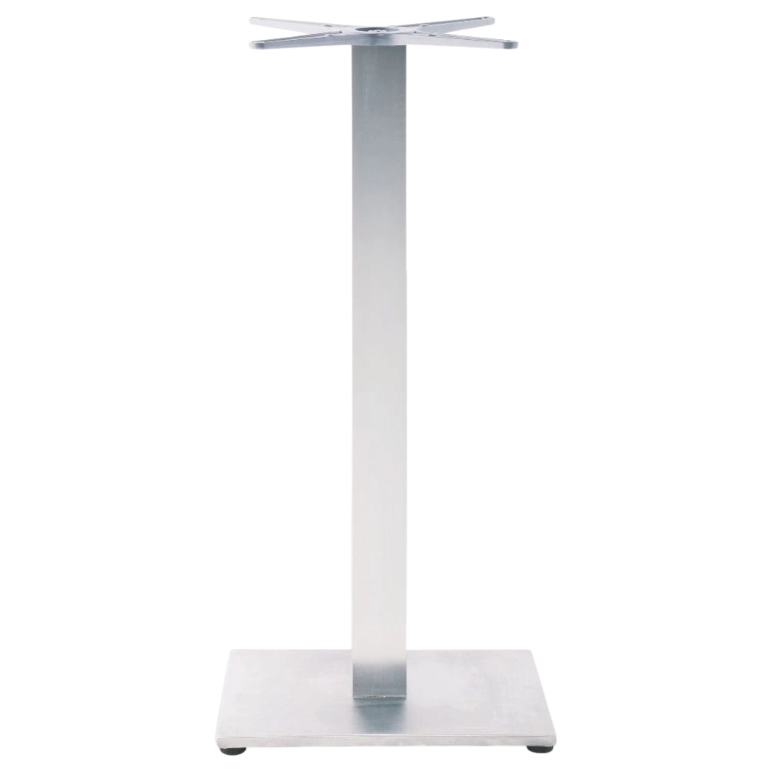 1187037040_2790-BD-96209B S/STEEL SQUARE BAR TABLE BASE 40x40xH107cm